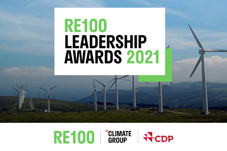 RE100 Leadership Awards 2021
